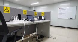prohibited items in charging areas