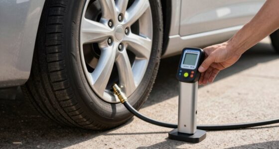 proper tire pressure check