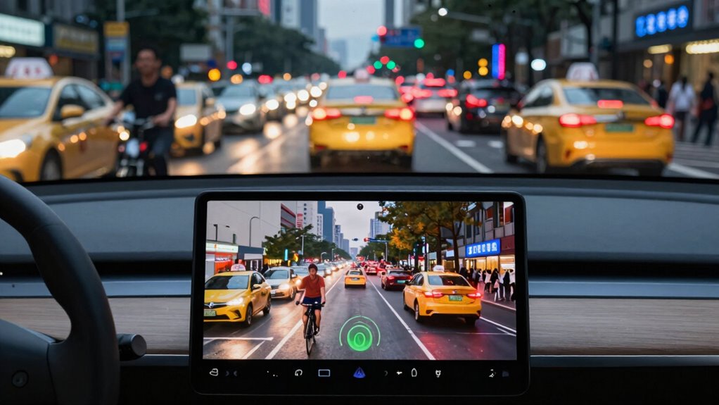 rear radar enhances driving safety