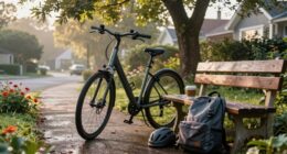 relaxed e bike morning routine