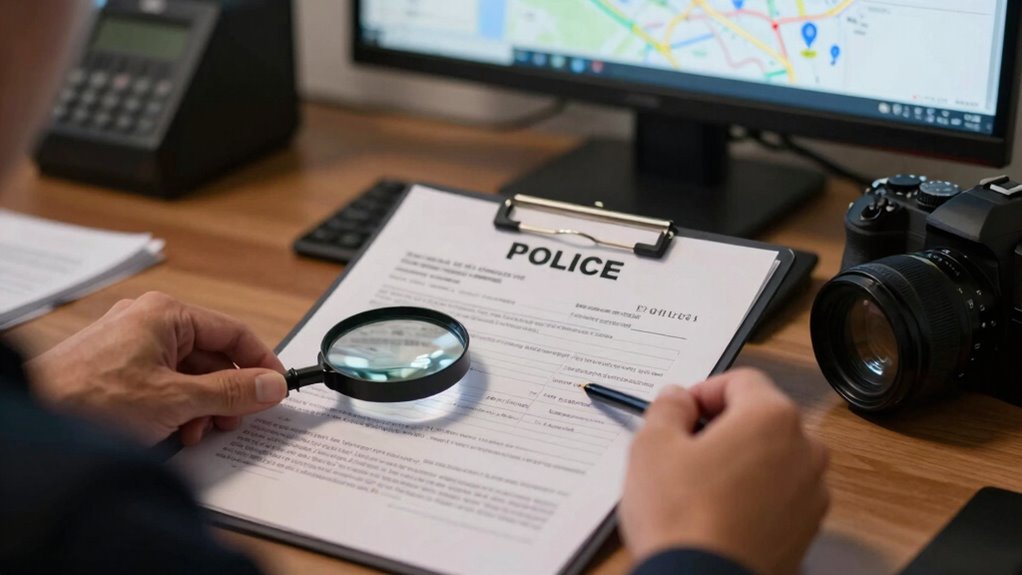 report theft ensure claim