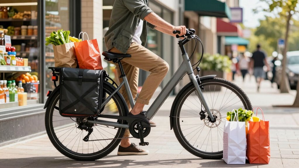 safe efficient e bike grocery trips