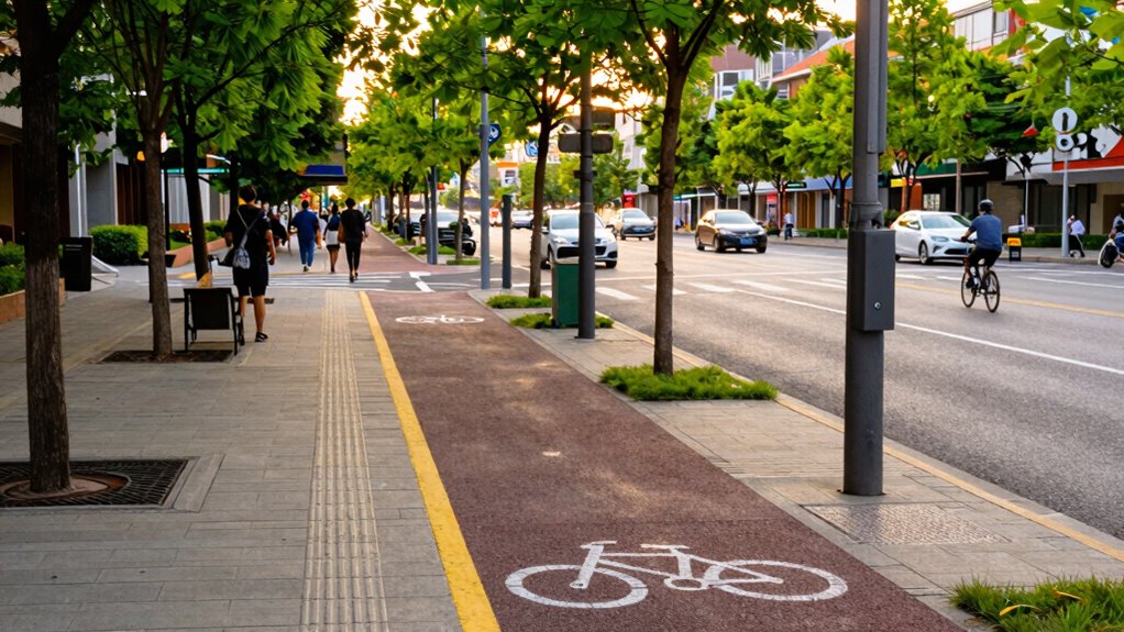 safer walkable street design