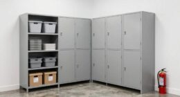 secure storage in shared areas