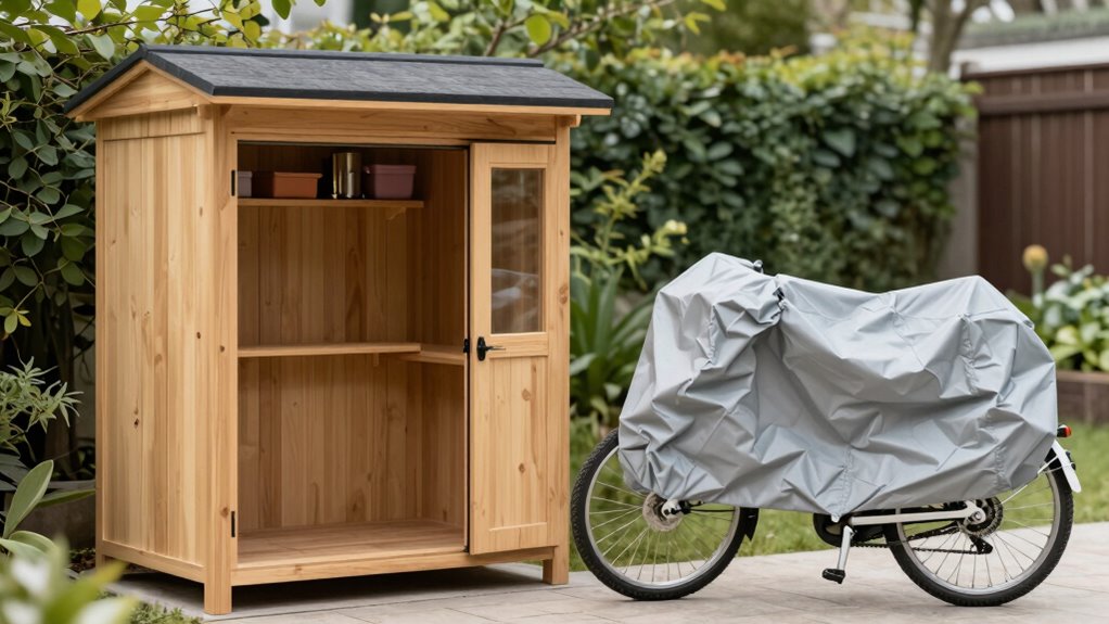 secure weather resistant bike storage