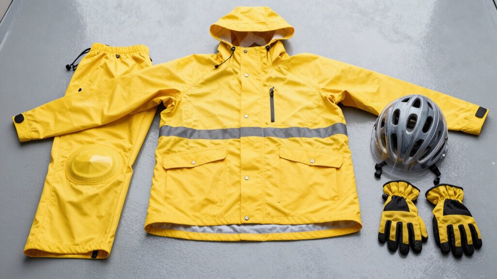 selecting effective cycling rain gear