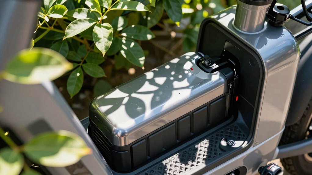 shield e bike batteries from heat