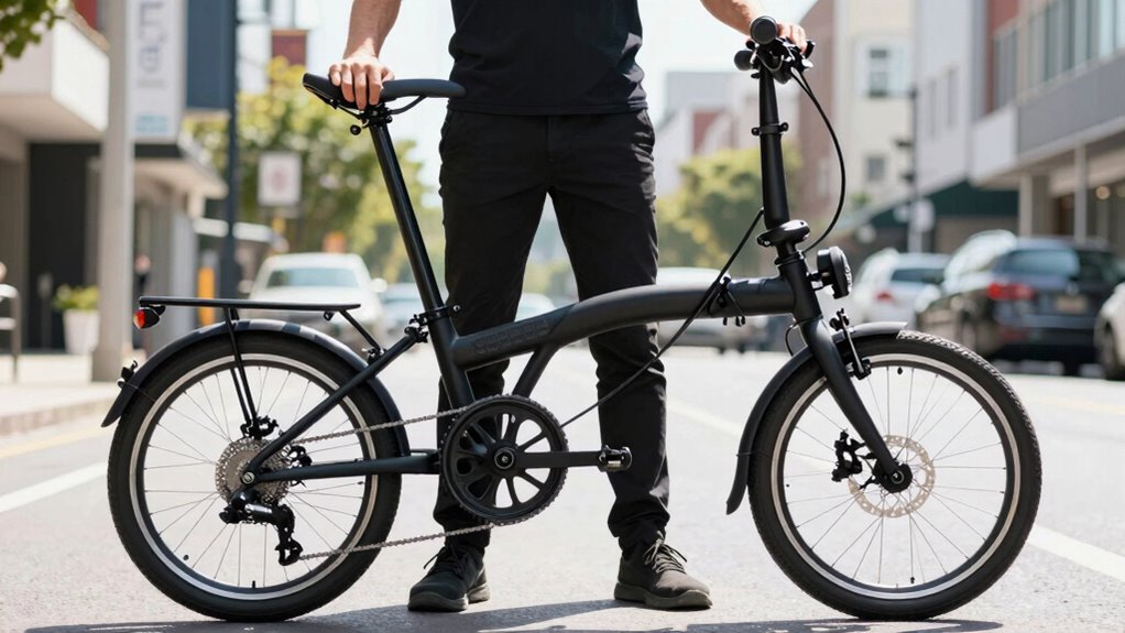 tall rider folding bike