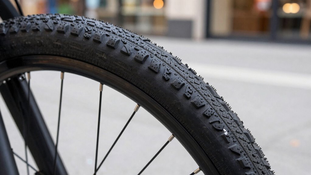 tire tread for urban versatility