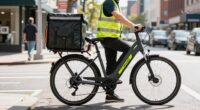 using e bike for delivery