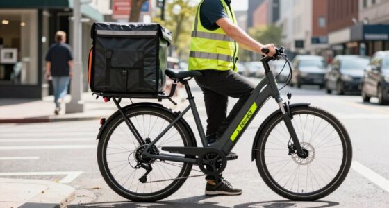 using e bike for delivery