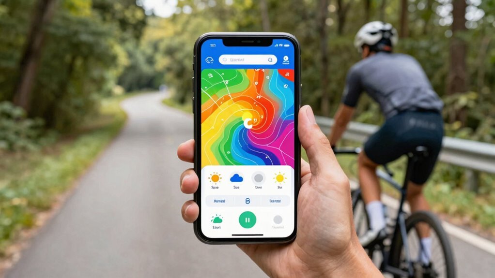 weather aware outdoor riding planning