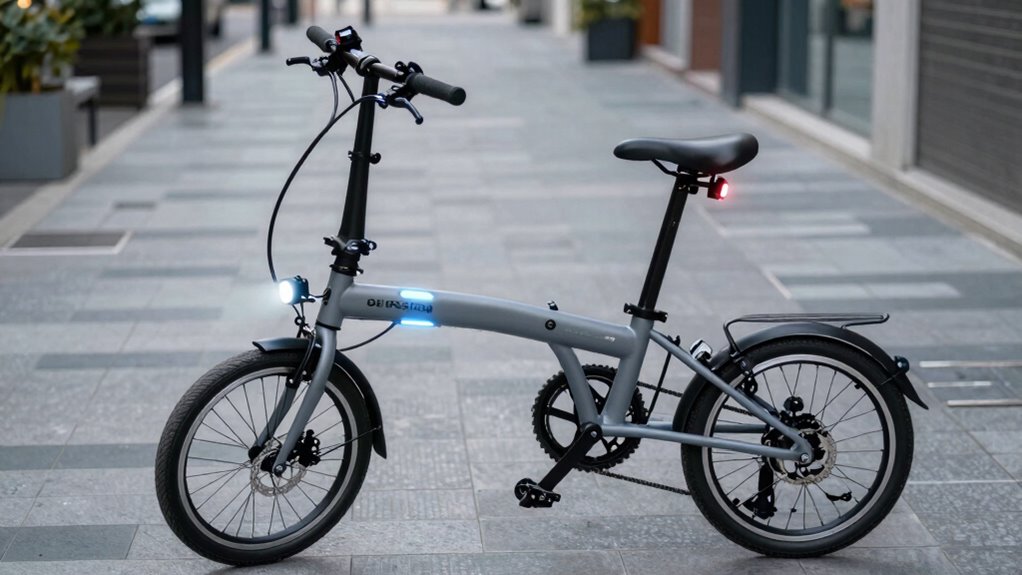 wireless bike light setup
