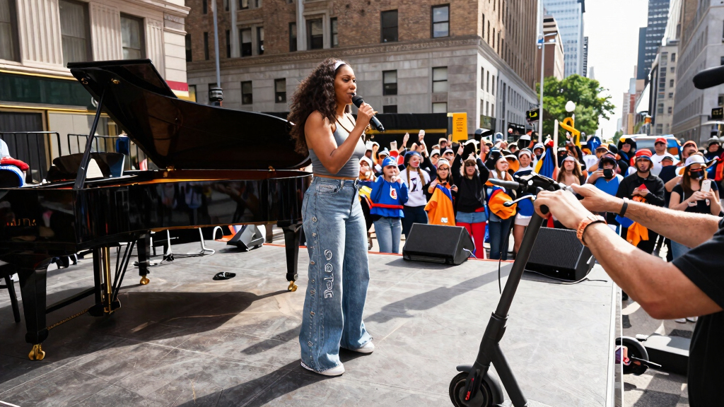 Knicks Championship Parade Ends With Alicia Keys Live At City Hall