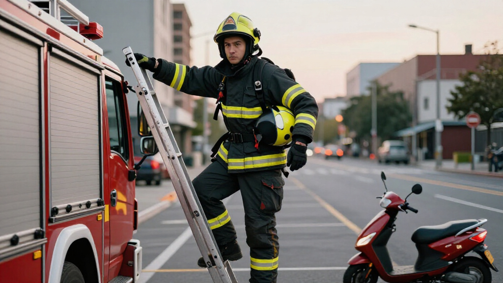 NY Firefighters Melded Drag Racing And Ladder Climbing Into One Ridiculous Sport