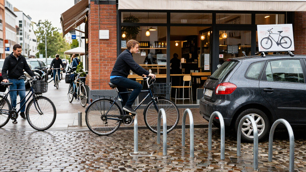 Café Replaces Bicycle Billboard With Car… Blocking Bike Parking In The Process; 20Mph Roads Expanded, Residents Want It But Other ‘Locals’ Aren’t Happy + More On The Live Blog
