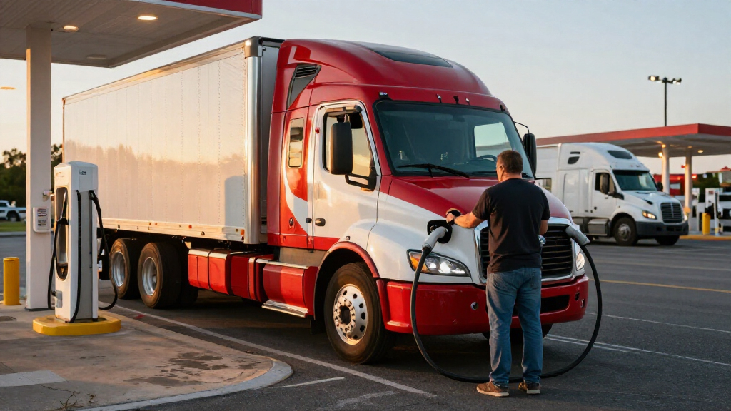 Tesla Semis Are Now Charging At Mainstream Truck Stops